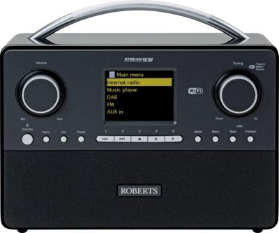 Roberts - Stream93i DAB Radio - Black